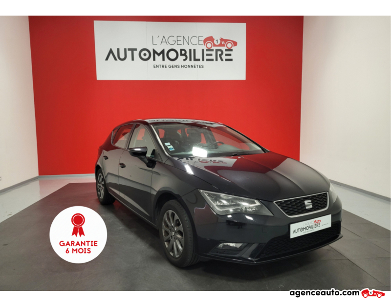 Achat voiture occasion, Auto occasion pas cher | Agence Auto Seat Leon 1.4 TSI 140 I-Tech + ATTELAGE Noir Année 2014 Manuelle Essence